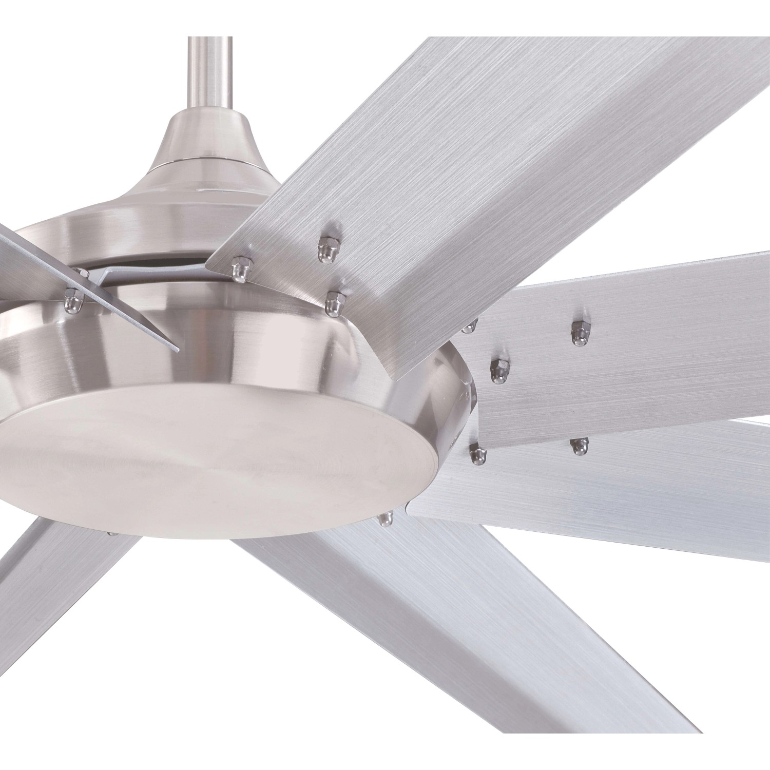 WESTINGHOUSE Deckenventilator Widespan Nickel, 254 cm Durchmesser. Ventilator mit gebürstetem Nickel Finish.