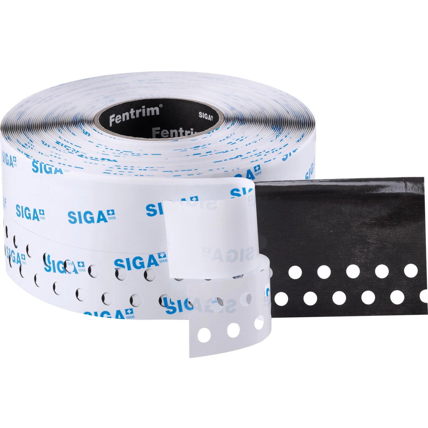 Siga Fentrim 2 Klebeband, 15/85 mm x 15 m Rolle, für winddichte Verklebung von Fenster- und Türrahmen.