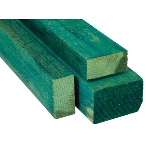 Blaues, sägeraues Rahmenholz aus Nadelholz, 38x58x2000 mm, für Ausbau und Renovierung.