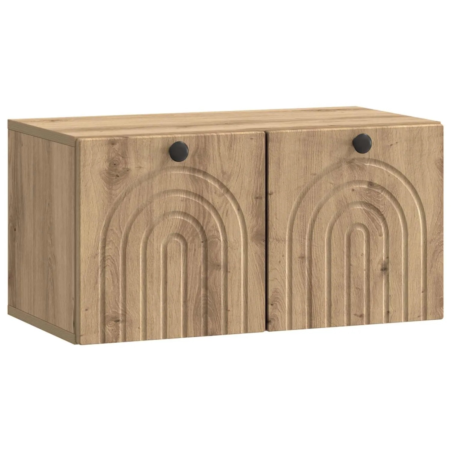 vidaXL Wandmontierter TV-Schrank Artisan-Eiche 59,5 x 31 x 30 cm 898204
