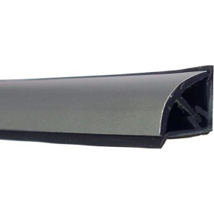 Multifunktionsleiste Hi4 Alu, 14x14 mm, 2500 mm, selbstklebend, für Wandabschlüsse.