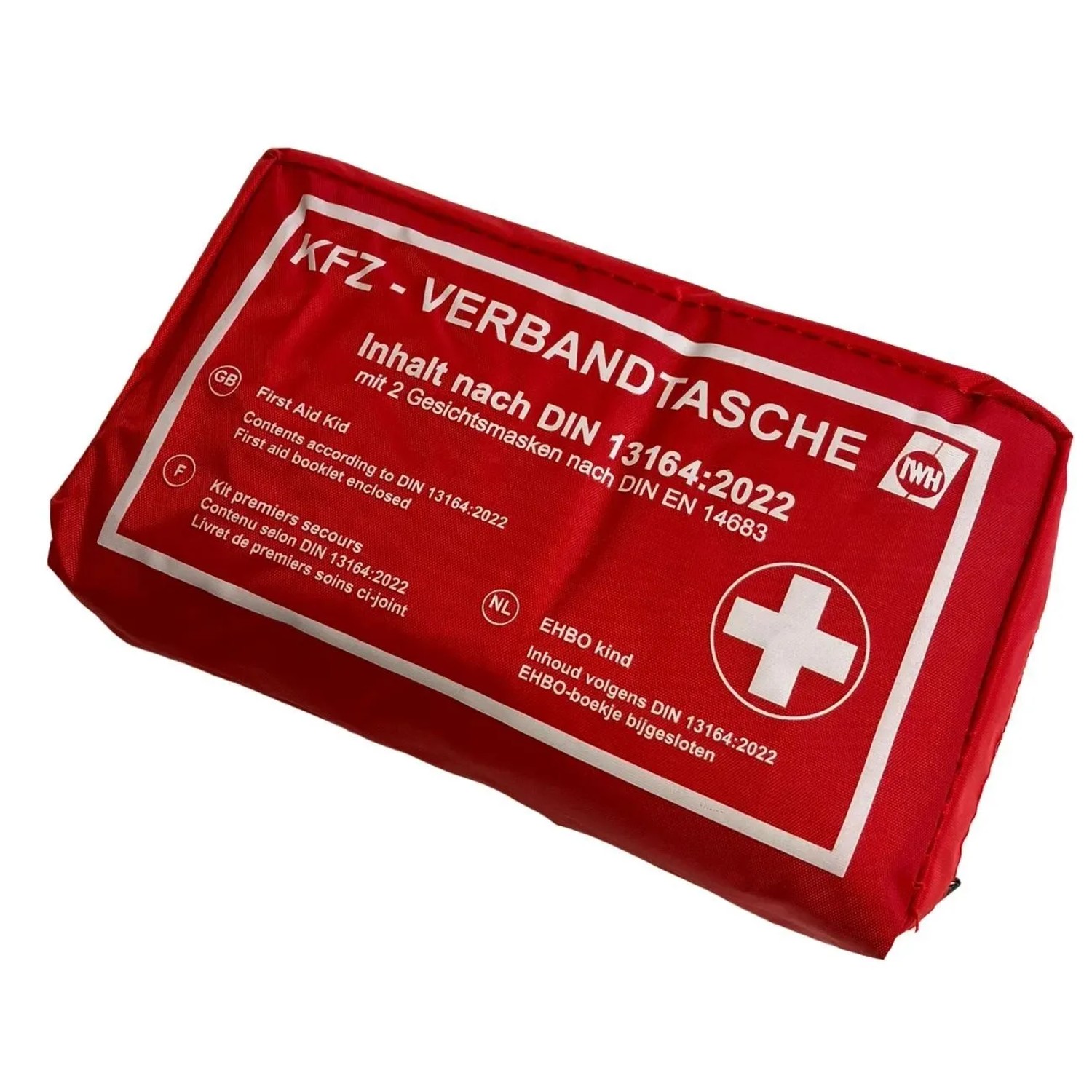 Westfalia KFZ-Verbandtasche Rot DIN 13.164 2.022 aus Stoff