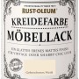 Dose Rust-Oleum Kreidefarbe Möbellack, gebrochenes Weiß, matt, für Vintage-Look.