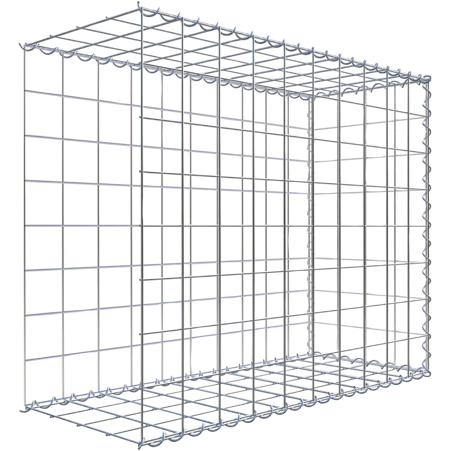 Thumbnail - Gabiona Gabione-Anbaukorb Typ 2 80 x 100 x 40 cm Maschenw 10 x 10 cm