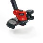 Einhell Akku-Rasentrimmer GE-CT 18/30 Li-Solo, rot/schwarz, mit Führungsrad und Kantenschutz.
