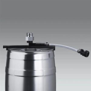 Ich-Zapfe Bierfassadapter Flexi Tap für 5L Fässer mit 5/8 Zoll Kohlensäureanschluss aus Metall.