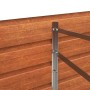 Detailansicht vidaXL Hochbeet aus Cortenstahl, rostige Optik.