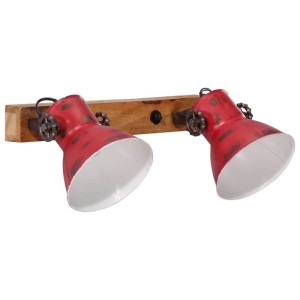 vidaXL Wandleuchte 25 W Rot 45x25 cm E27 371824