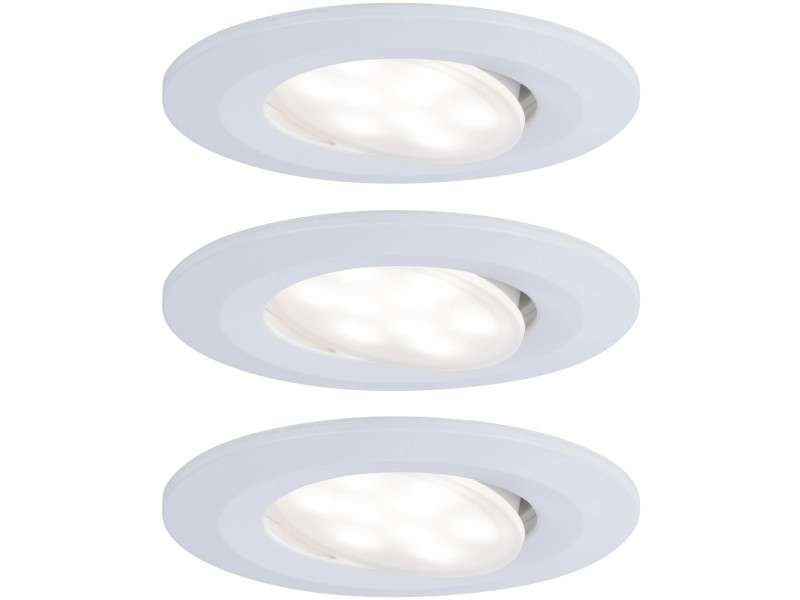 Paulmann LED Einbauleuchte Calla rund 3x6W Weiß matt schwenkbar 4000K IP65  kaufen bei OBI | Kinderlampen