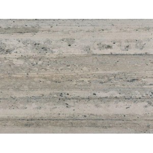 Graue Feinsteinzeug Bodenfliese, 90x30 cm, matte Oberfläche mit leichter Struktur.