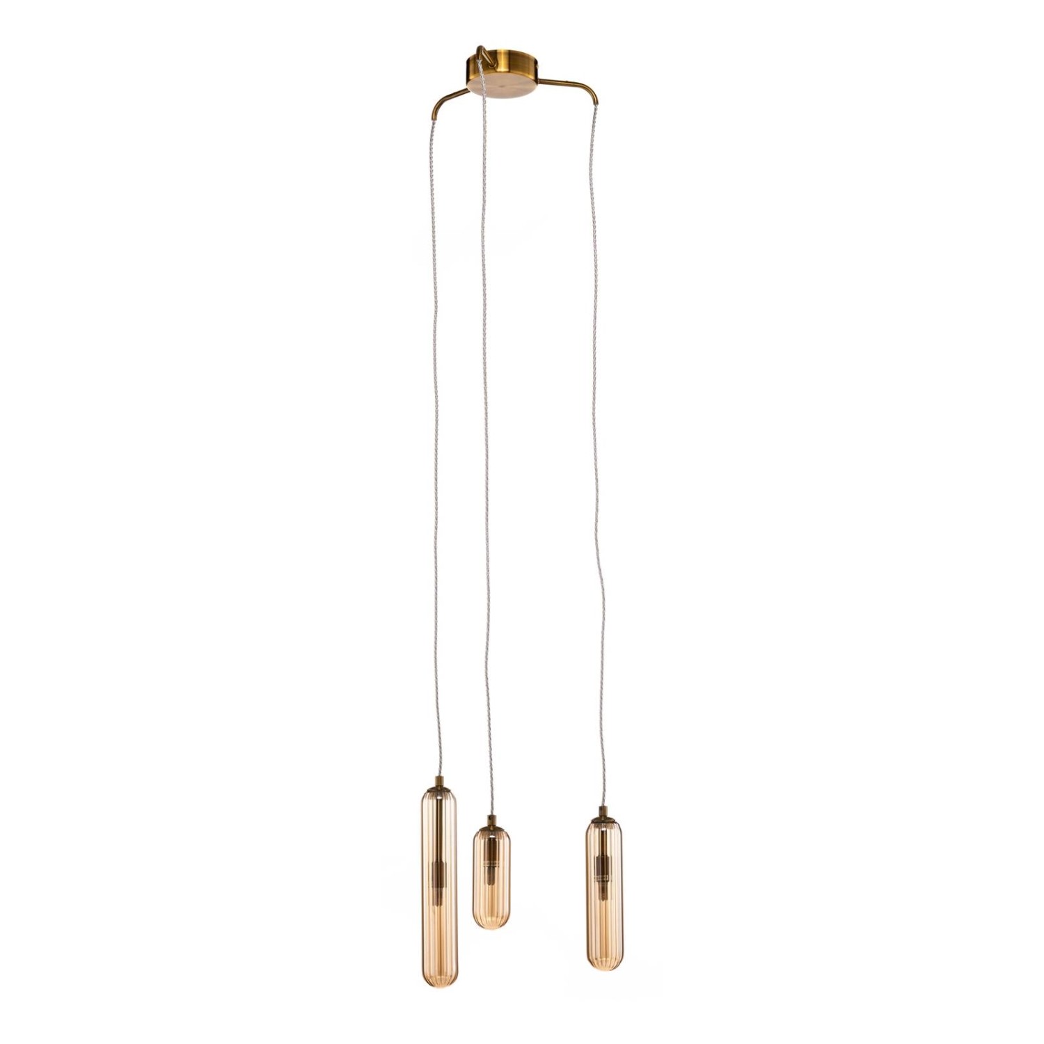 Lucande Pendelleuchte Freylin 10020456 Retro Vintage Antik in Creme aus Gla günstig online kaufen