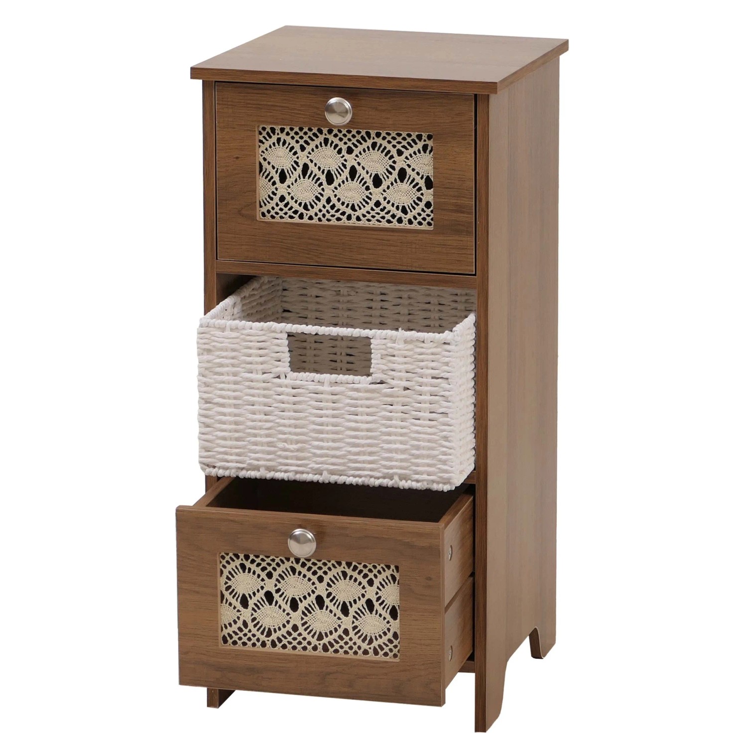 MCW Kommode O75 3 Schubfächer Braun günstig online kaufen