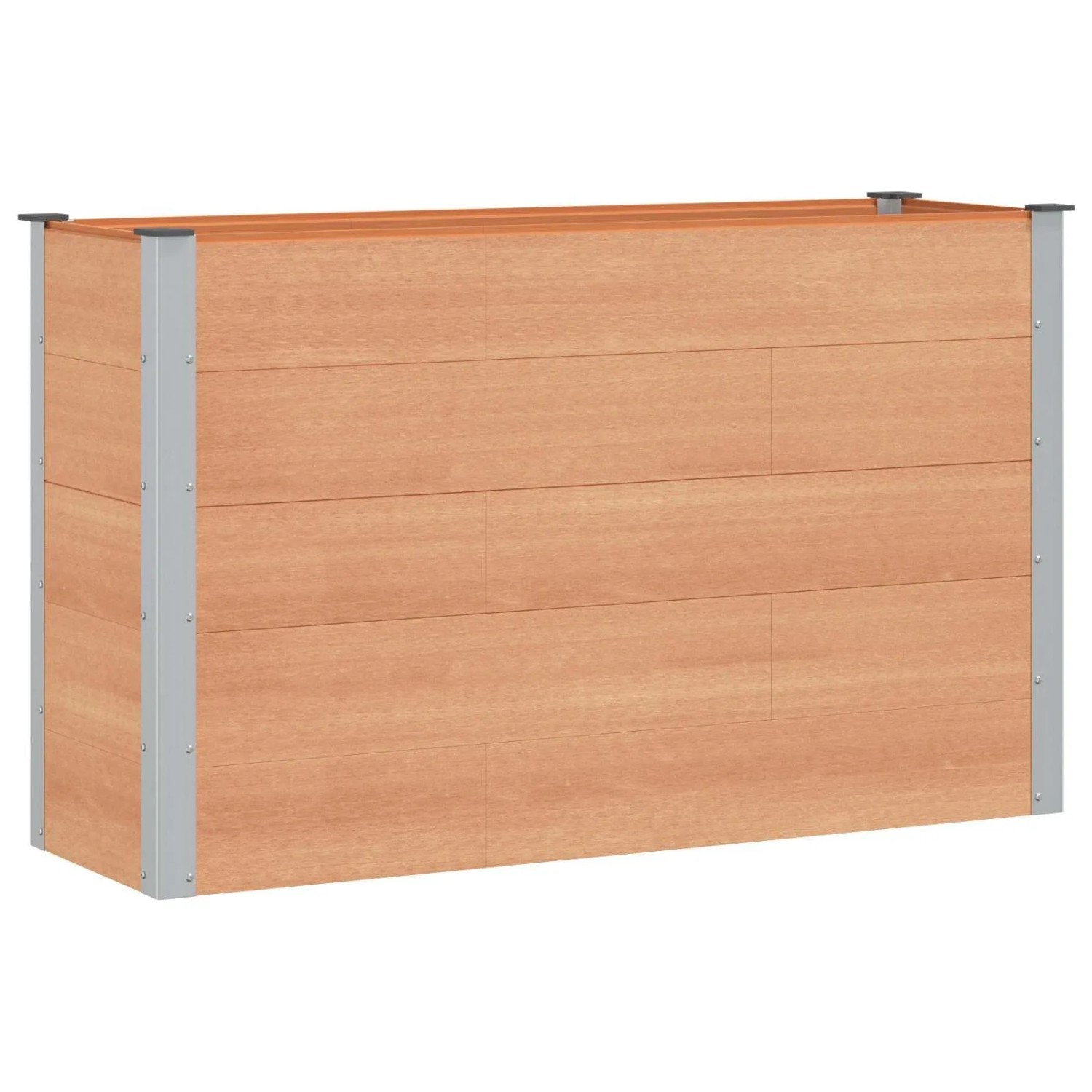 vidaXL Hochbeet Braun 150 x 50 x 91 cm 42039001
