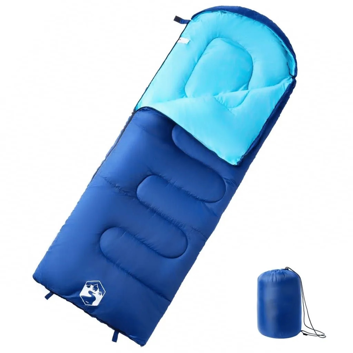 vidaXL Schlafsack für Erwachsene Camping 3-4 Jahreszeiten 94439