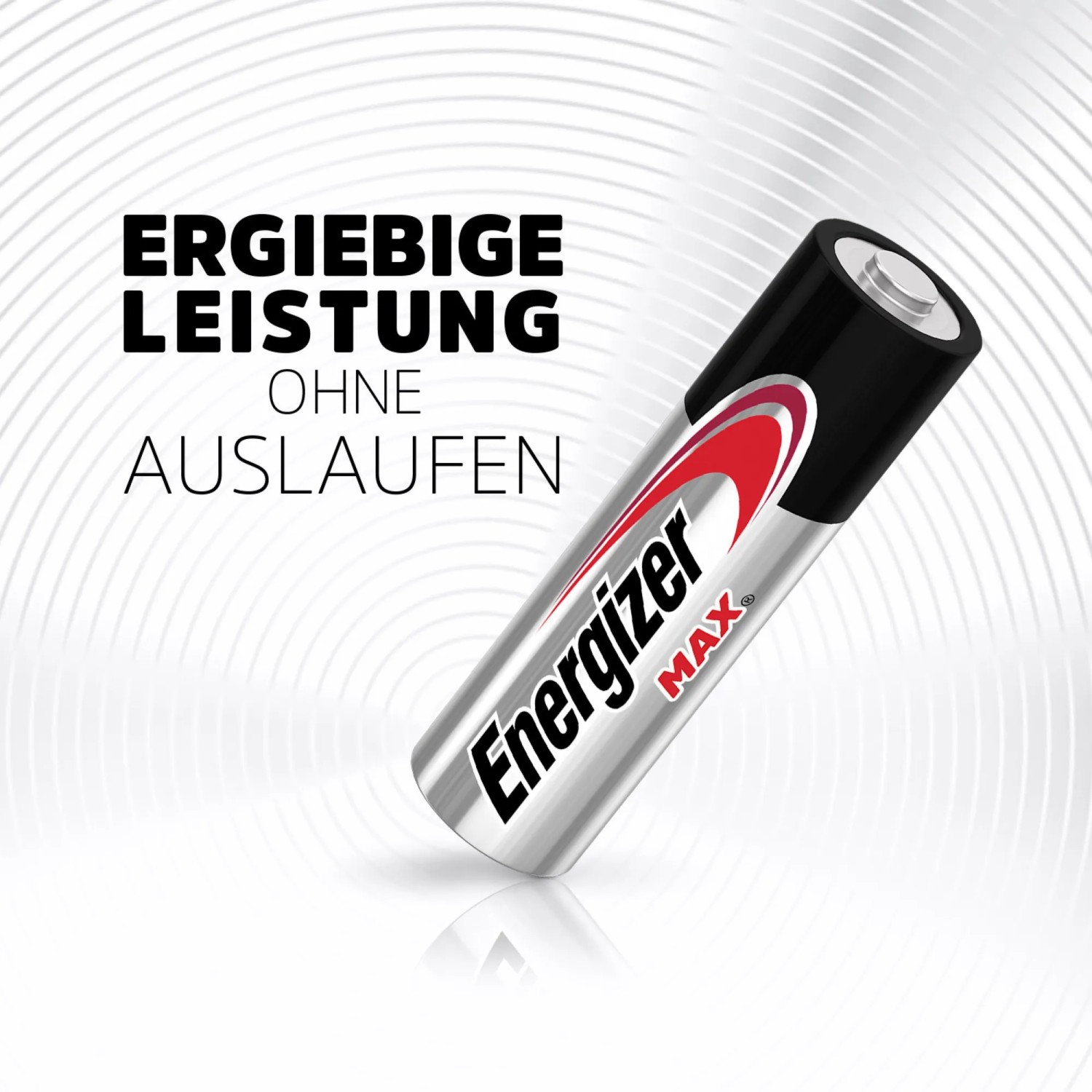 Energizer Max AA Batterie, Alkali-Mangan, langlebig und auslaufsicher.