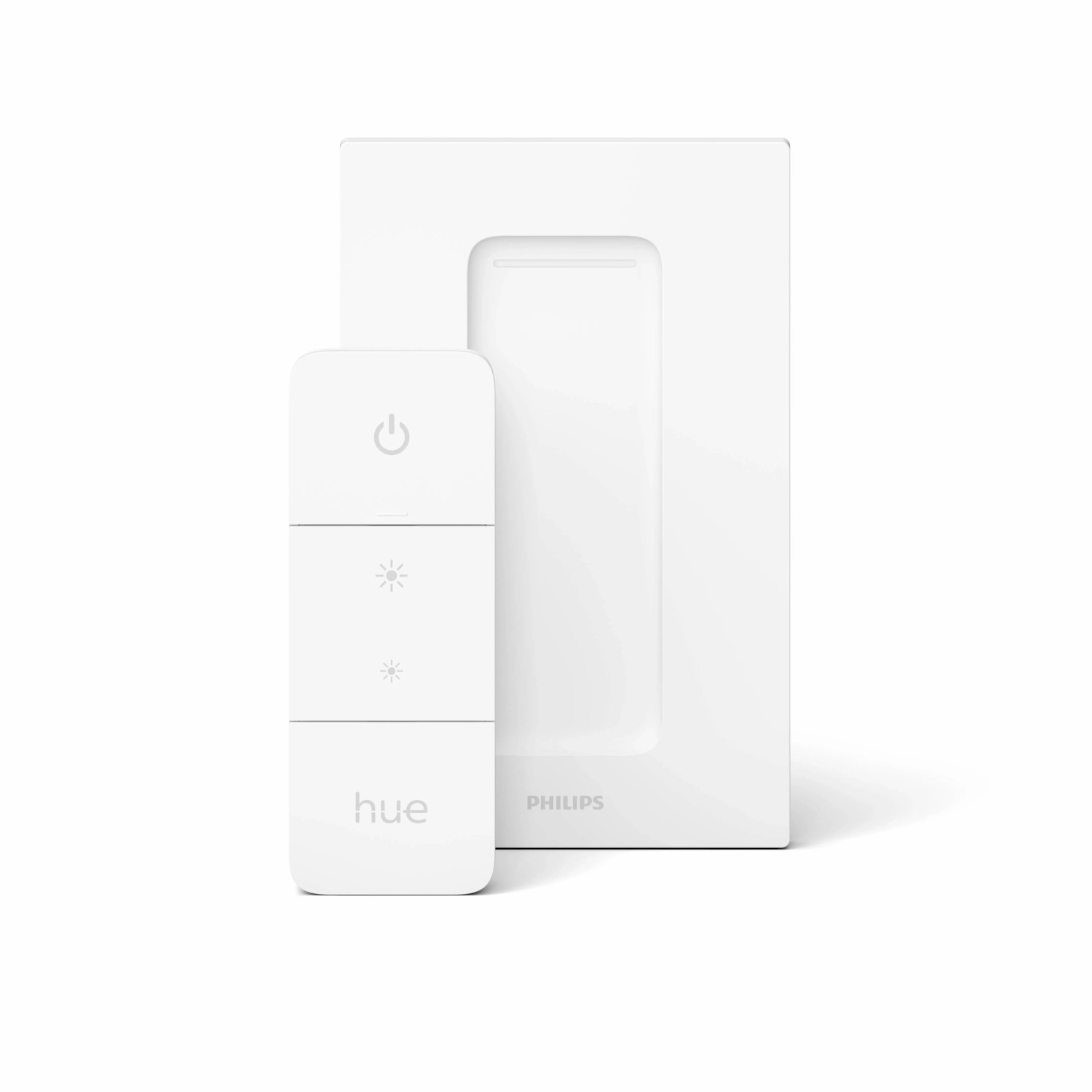 Philips Hue Dimmschalter, weiße Fernbedienung zur Steuerung von Hue Leuchten.