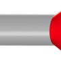 Hilpress Aderendhülse, isoliert, rot, 10 mm², 27 mm, 100 Stück