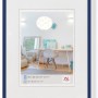 Blauer Kunststoff Bilderrahmen (50x70 cm) von walther design, New Lifestyle. Dekoartikel für Wohnaccessoires.