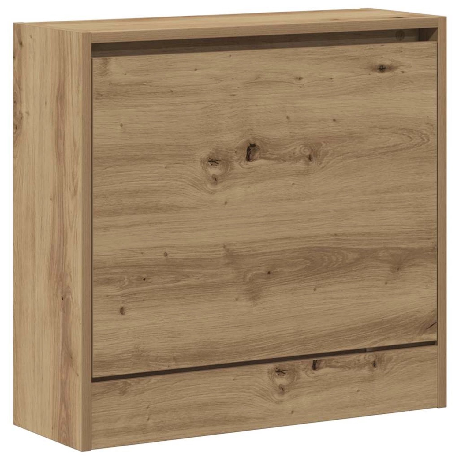 vidaXL Schuhschrank Eiche Handwerklich 60 x 21 x 57 cm Holzwerkstoff 869100 günstig online kaufen