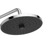 Detailaufnahme: Ideal Standard Ceratherm T25+ Regendusche, Chromoptik.
