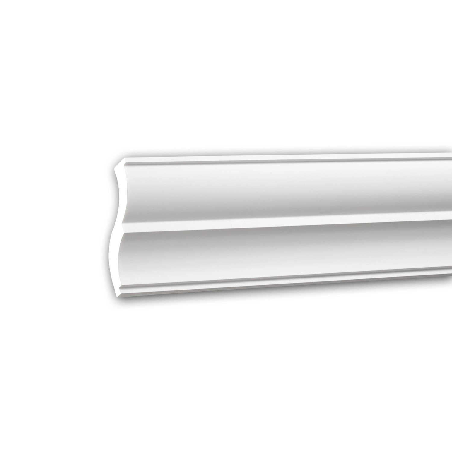 PROFHOME 150275 Eckleiste aus Polyurethan Deckenleiste Stuckleiste 2 m 200 günstig online kaufen