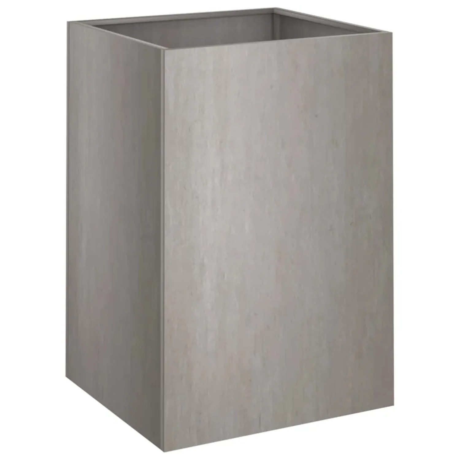 Rechteckiger, rostfarbener vidaXL Pflanzkübel aus Cortenstahl, 42x38x75 cm.