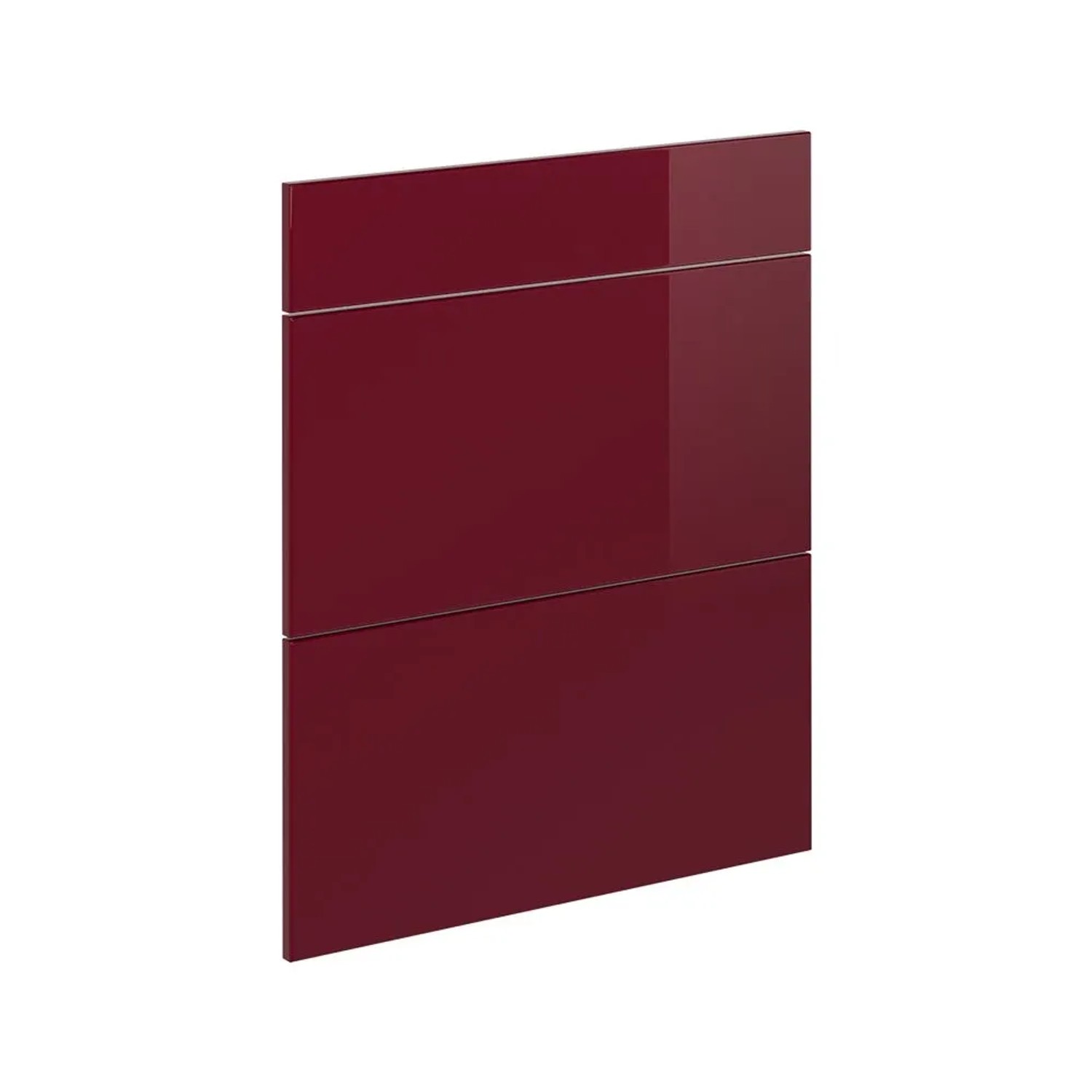 Vicco Küchenfront R-Line Rot Hochglanz 60 x 70 Möbelfront für den Schubladenunterschrank Art Nr 41253