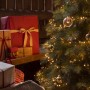 Weihnachtsbaum mit Konstsmide Micro LED Büschellichterkette Cluster, 600 bernsteinfarbene LEDs, Innen-Lichterkette.