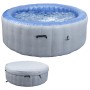 MCW Whirlpool N97 Ersatz-Pool 5 Personen Aufblasbar Rund Ø198cm Grau-Blau_3