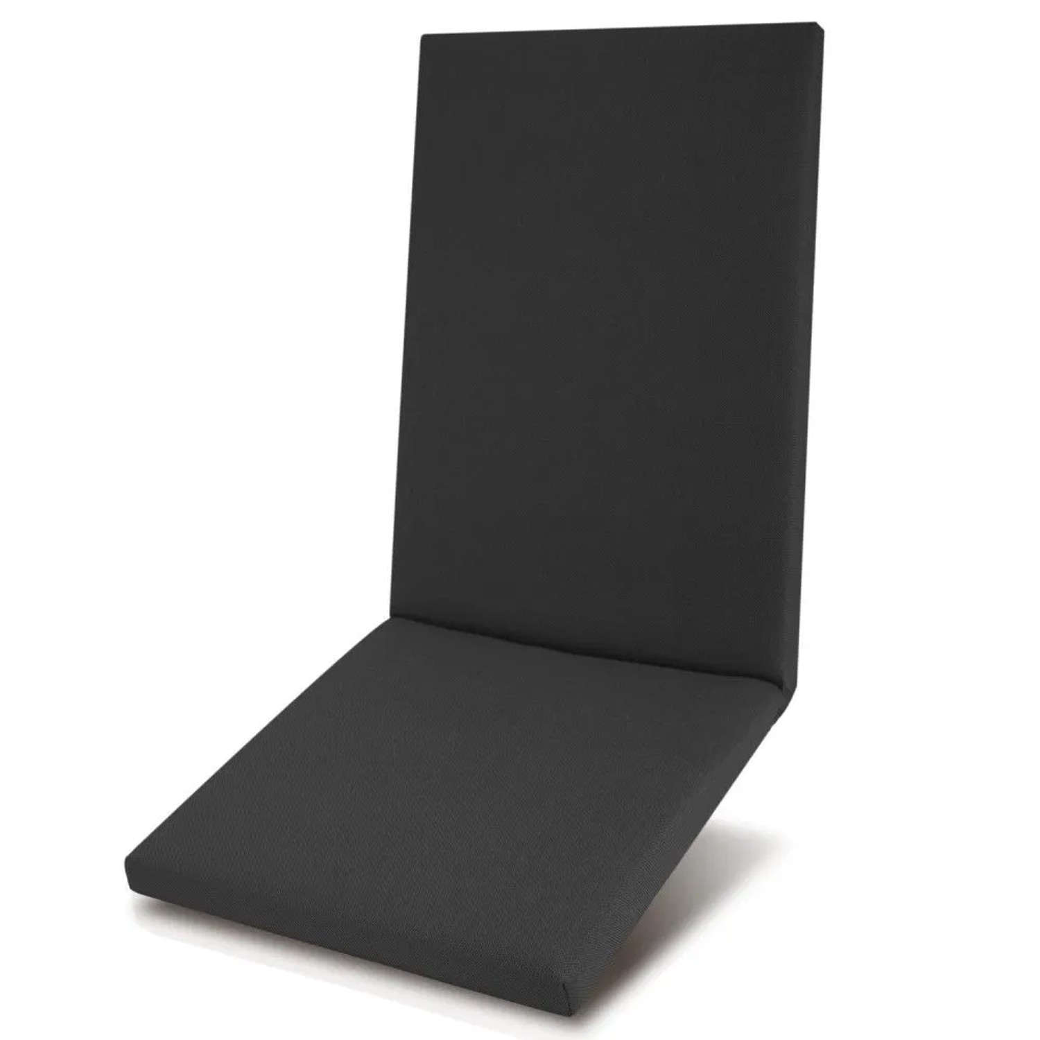 Beautissu QD-HL Hochlehner 122x48x5,5cm Anthrazit