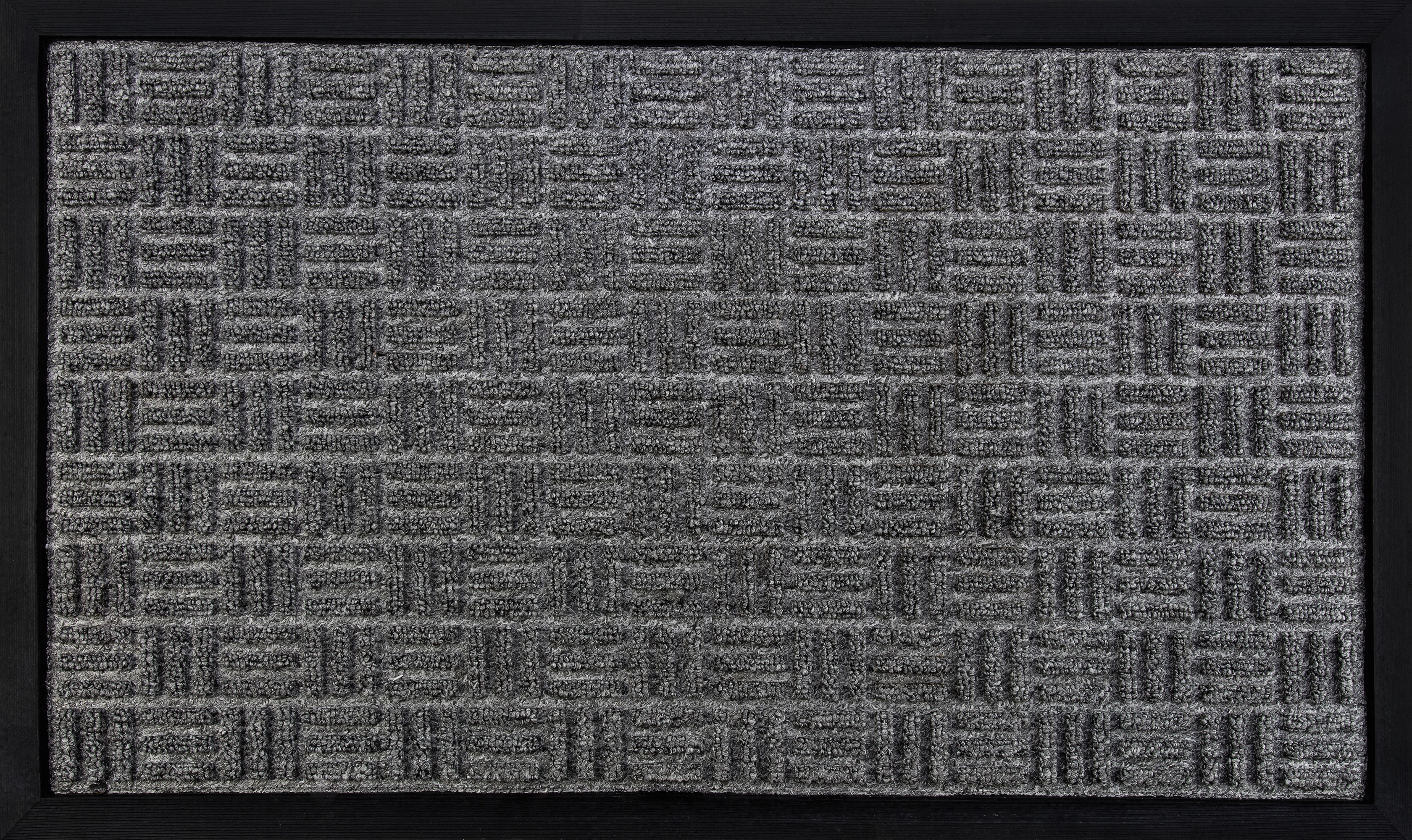 OBI Fußmatte Textur Grau 40 cm x 60 cm kaufen bei OBI