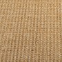 Detailansicht: Naturfarbener Sisal Teppich 100x150 cm, gewebte Textur.