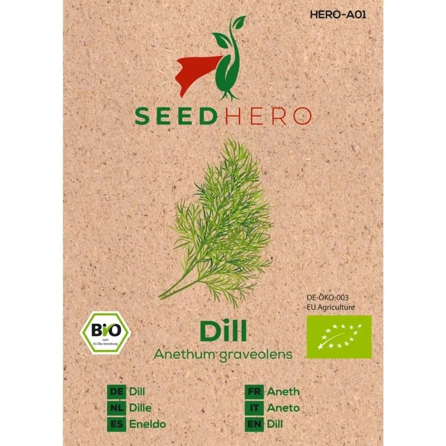 Seedhero BIO Dill Common Samen