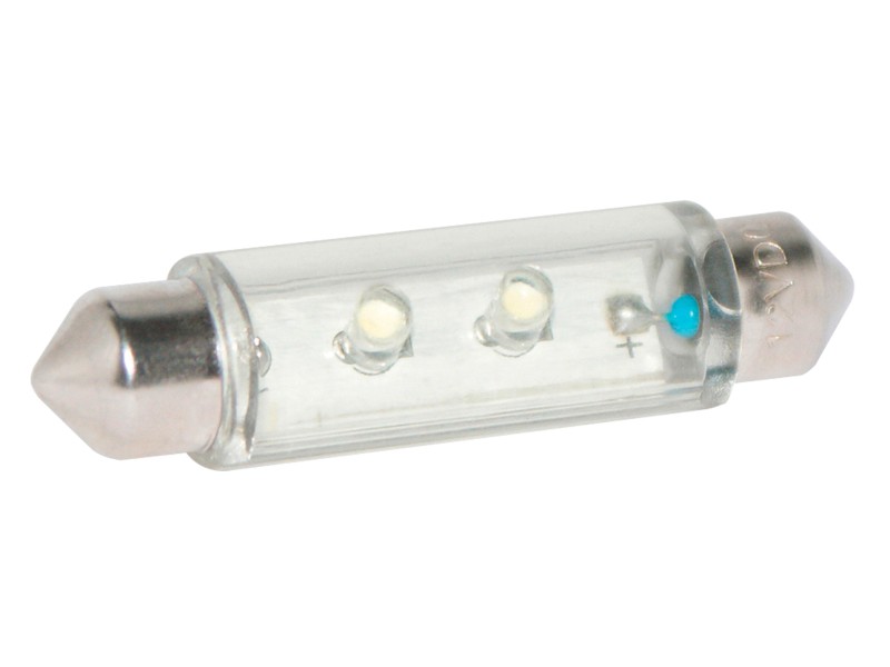 Adapterland - LED-Soffitte, Sofittenlampe WEISS, CANBUS, 42mm, 12 Volt