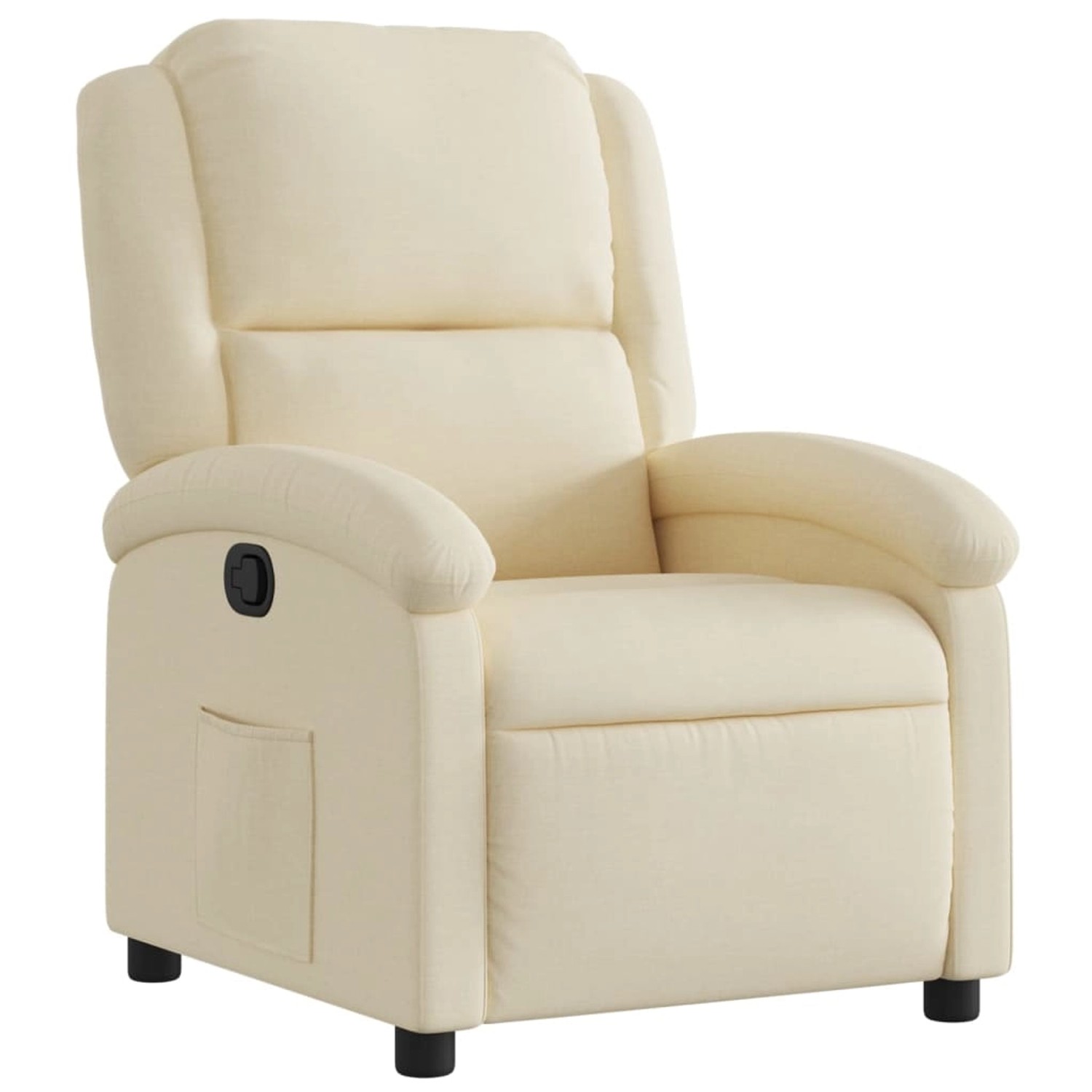 vidaXL Relaxsessel Cremefarbener Stoff 3205415 günstig online kaufen