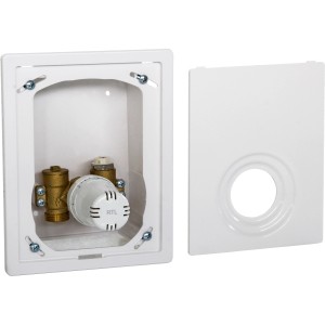 Perobe RTL Rücklauftemperaturbegrenzer Unterputz mit Wandeinbaukasten für Warmwasser-Systeme.