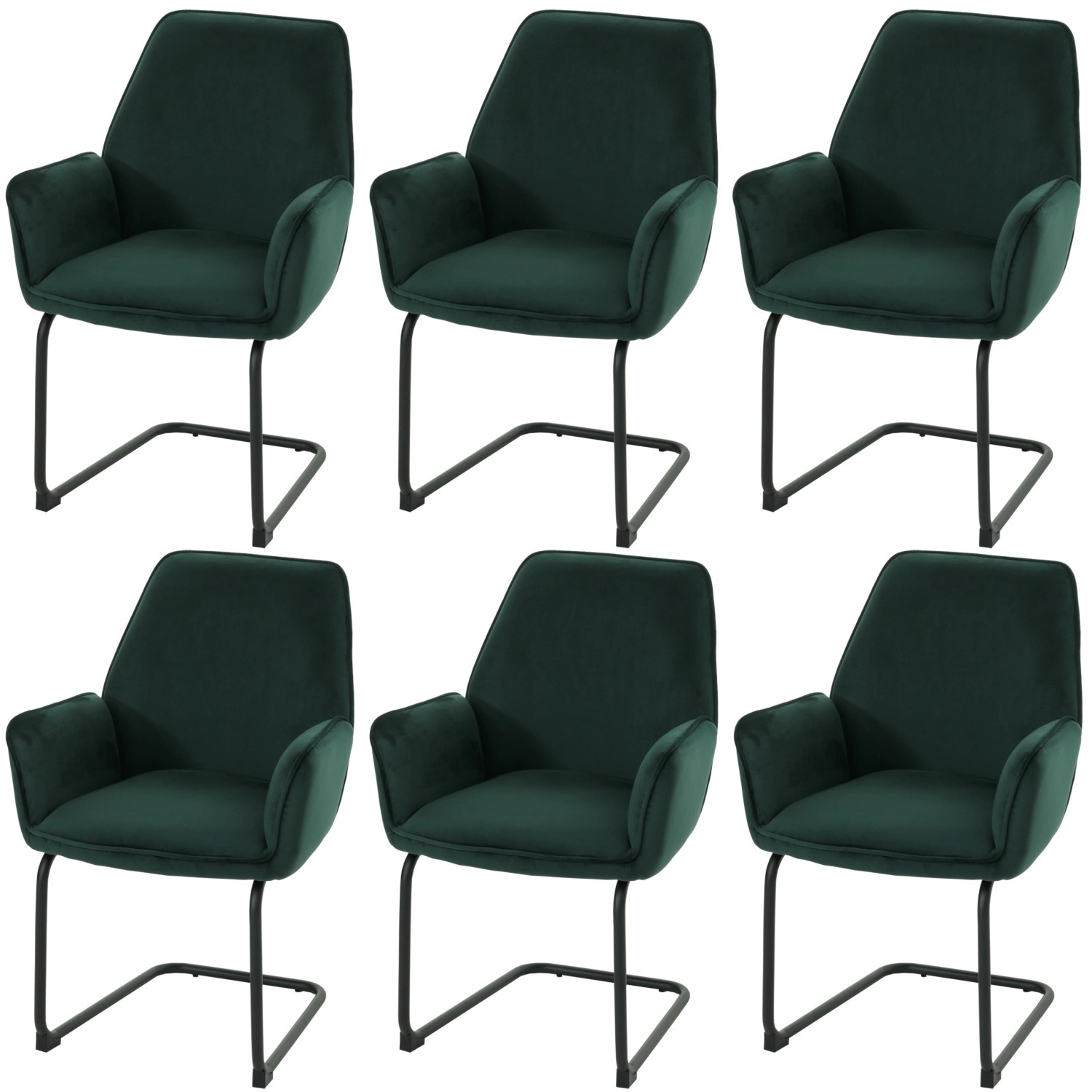 MCW Freischwinger G67 6er-Set Grün günstig online kaufen