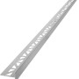 Dural Gefällekeil Shower-GK 100-SF, 98 cm, Edelstahl Fliesenschiene für bodengleiche Dusche.