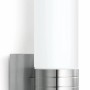 Steinel LED-Außenleuchte L 260 S Edelstahl mit Bewegungsmelder für die Wandmontage.
