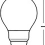 Abbildung einer Ledvance Smart+ LED Filament Lampe in Glühlampenform, Ø 6,7 cm.