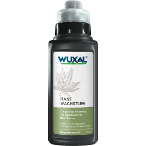 Flasche Wuxal Hanfdünger Wachstum 250ml für kräftige Pflanzenentwicklung.