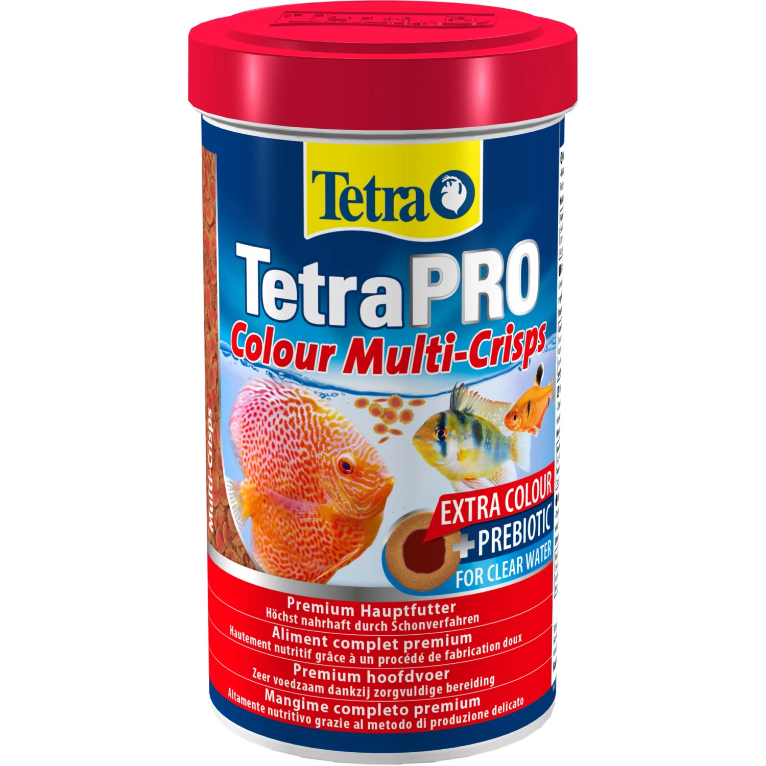 Tetra Aquarium-Fischfutter-Granulat TetraPro Colour Multi-Crisps 500 ml