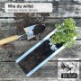 BigDean 8er Set Zink Paletten Blumenkästen Einsatz 38cm Groß Silber Aus Metall Verzinkt Zinkkasten Pflanzkasten Balkonkasten Blumentopf Für_6