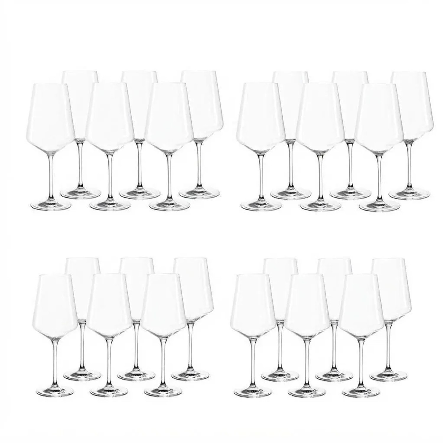 Leonardo Puccini Rotwein- & Weißweingläser Set 24-teilig
