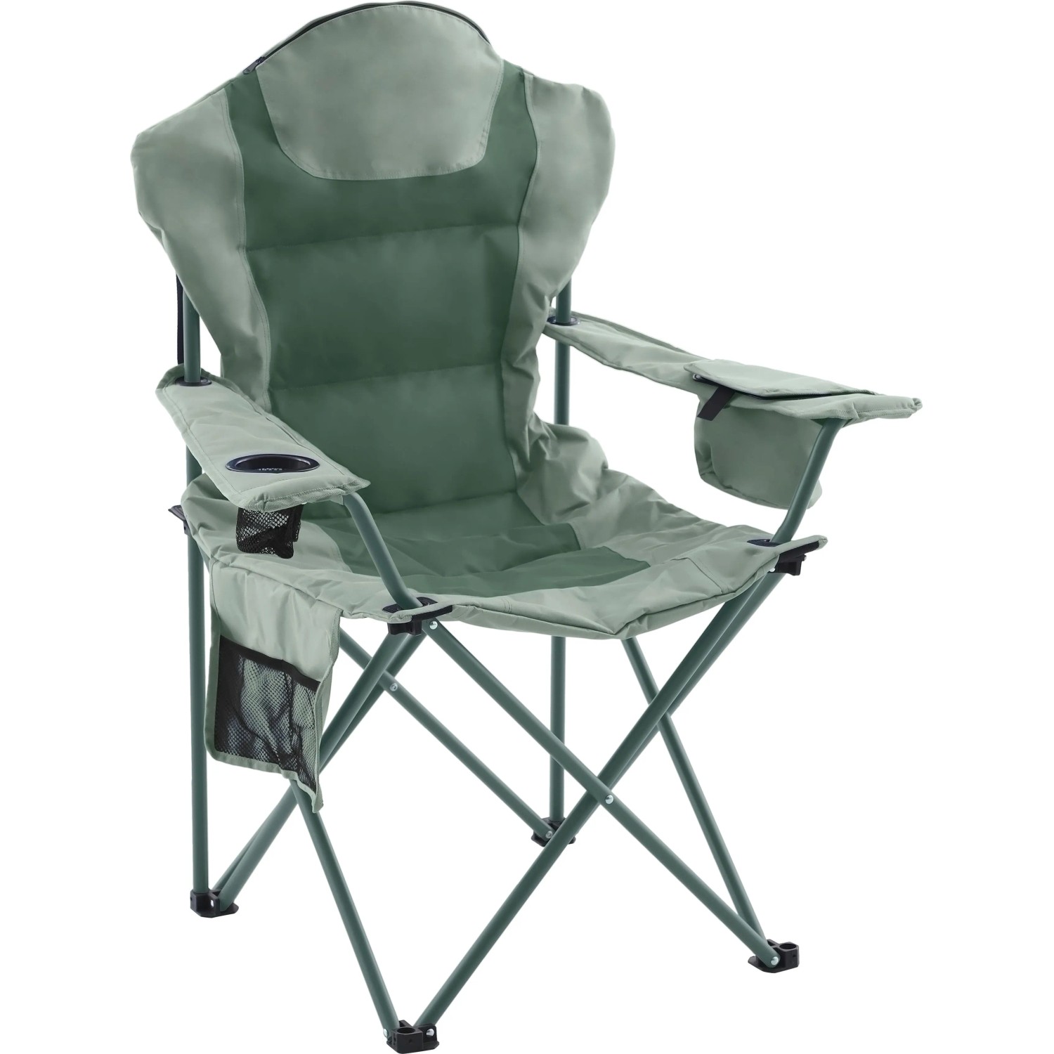 Gepolsterter Klappstuhl Nejapa Grün