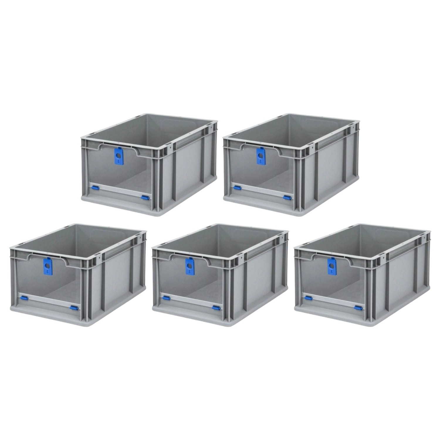 PROREGAL SparSet 5x Eurobox NextGen Insight Cover HxBxT 22 x 30 x 40 20 Lit günstig online kaufen