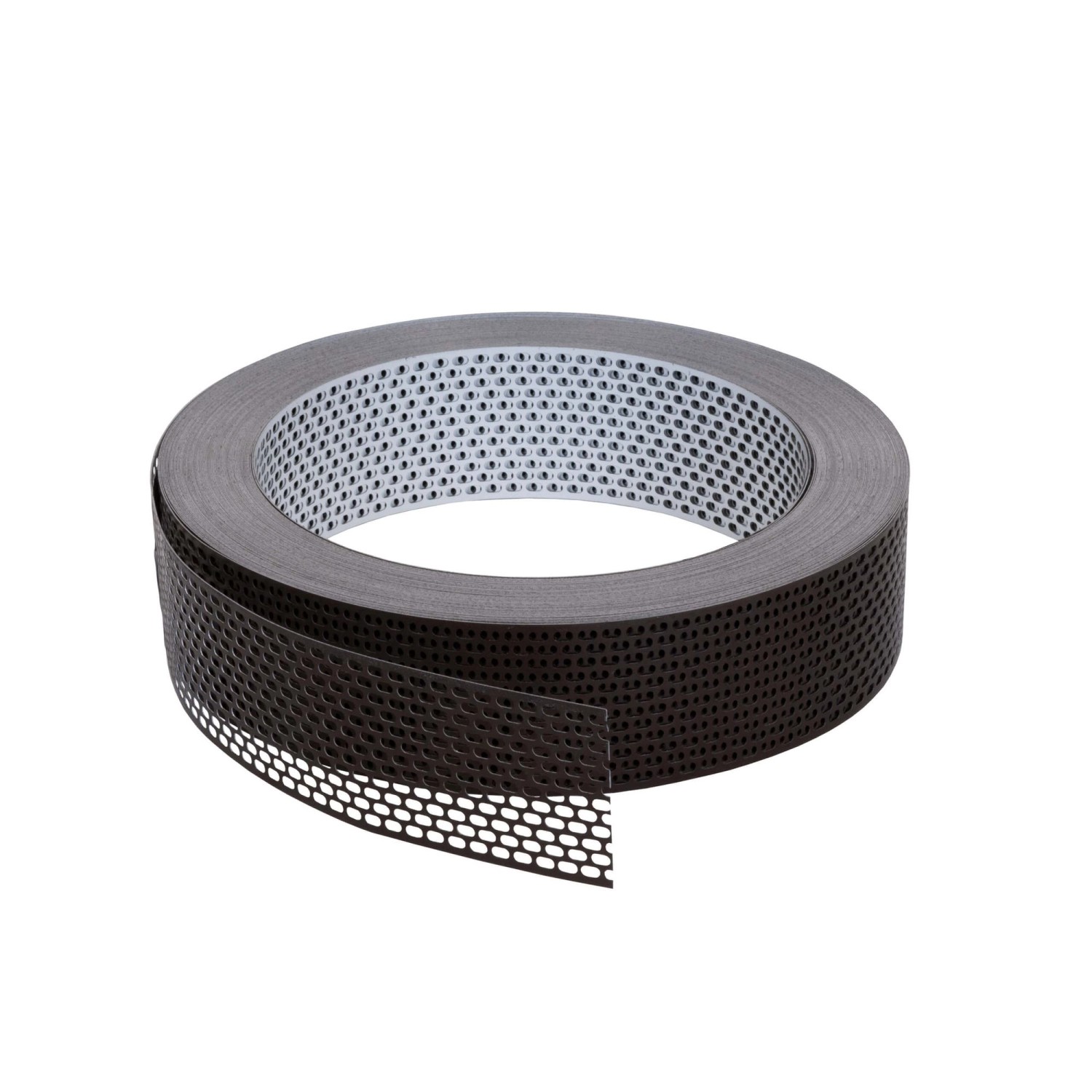 Daprona Vogelschutzgitter Lüftungsband 120m x 50mm Aluminium Braun