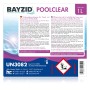 Bayzid Poolclear Trübungsbeseitigung für Pools mit Kartuschen und Filterballs, 3 x 1 Liter.
