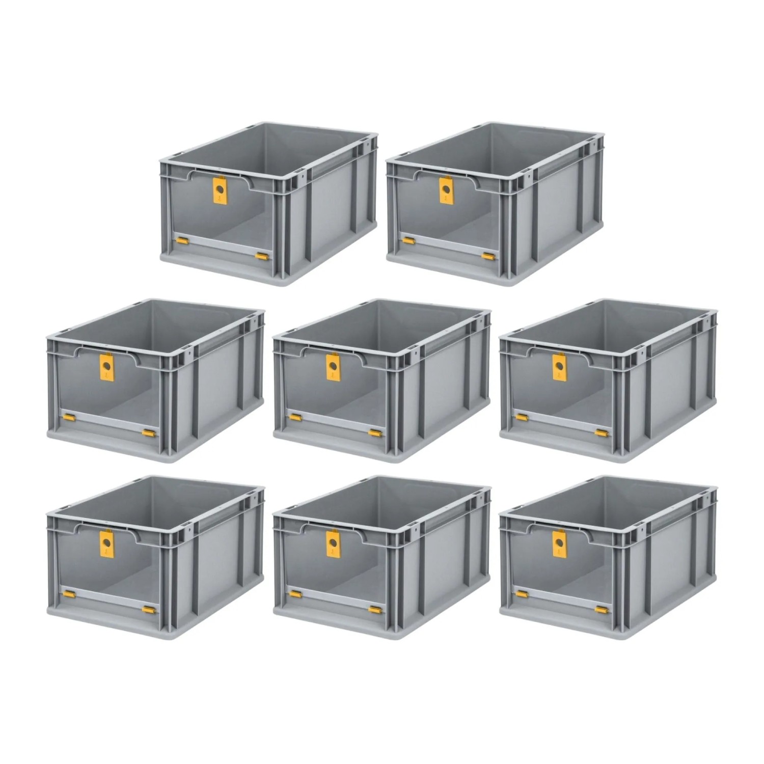 PROREGAL SuperSparSet 8x Eurobox NextGen Insight Cover HxBxT 22 x 30 x 40 2 günstig online kaufen