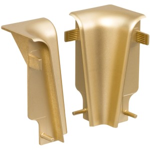 Living by Haro Innenecken Gold, 2 Stück, für Laminat und Parkett-Zubehör.